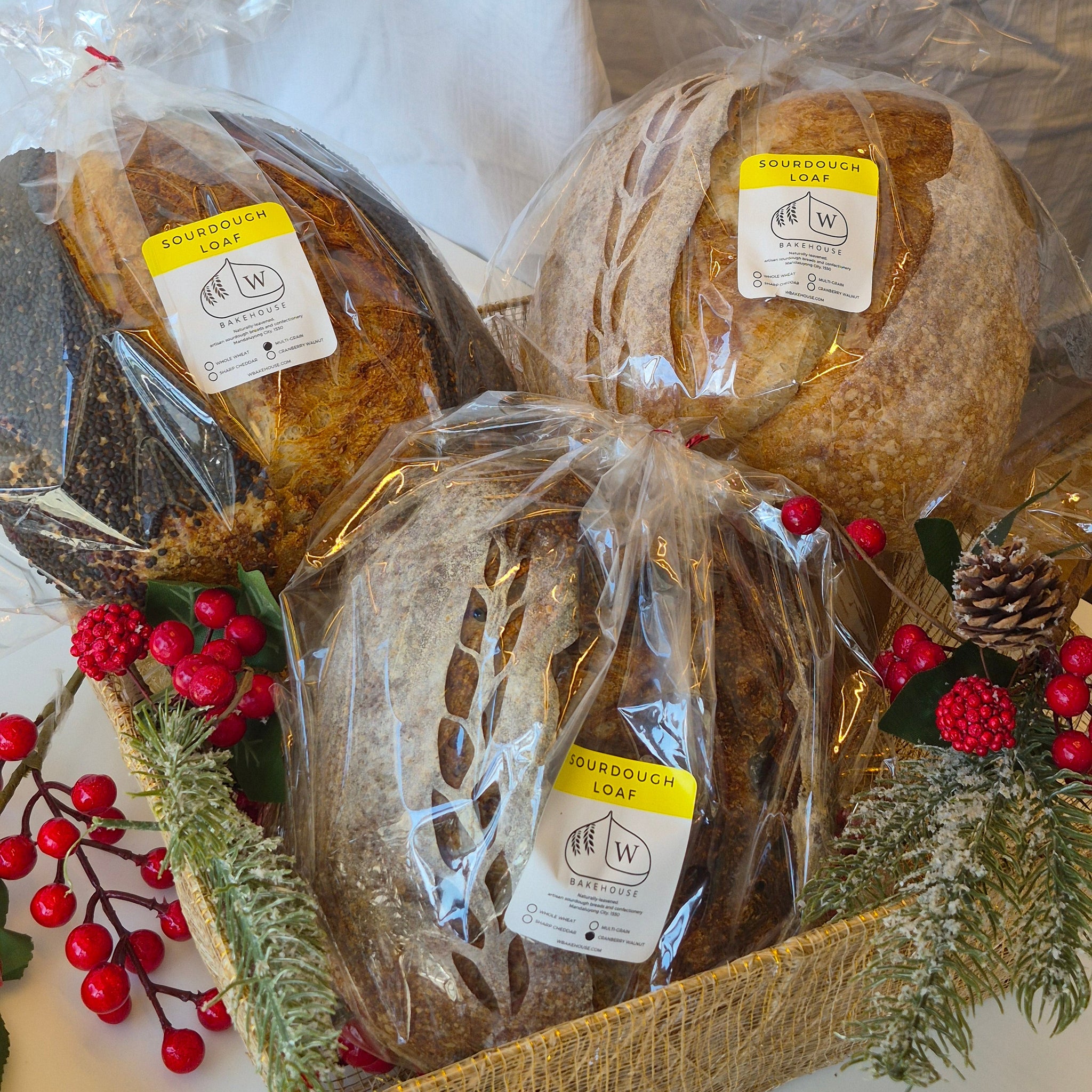 Holiday Bread Basket