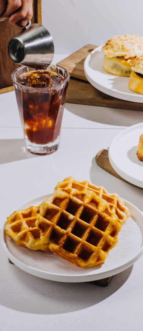 Coffee and Waffles Basket